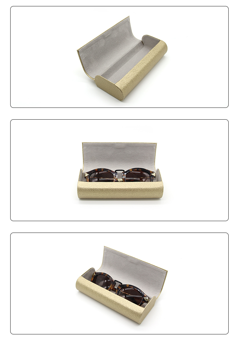 W114 Handmade Frame Eyewear Cases Sunglass Box Hard Glasses Lalagyan ng Salamin (10)