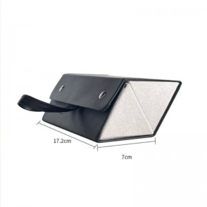 Custom Multi-Slot Folding Eyewear Case Organizer (1 to 6 Slots)