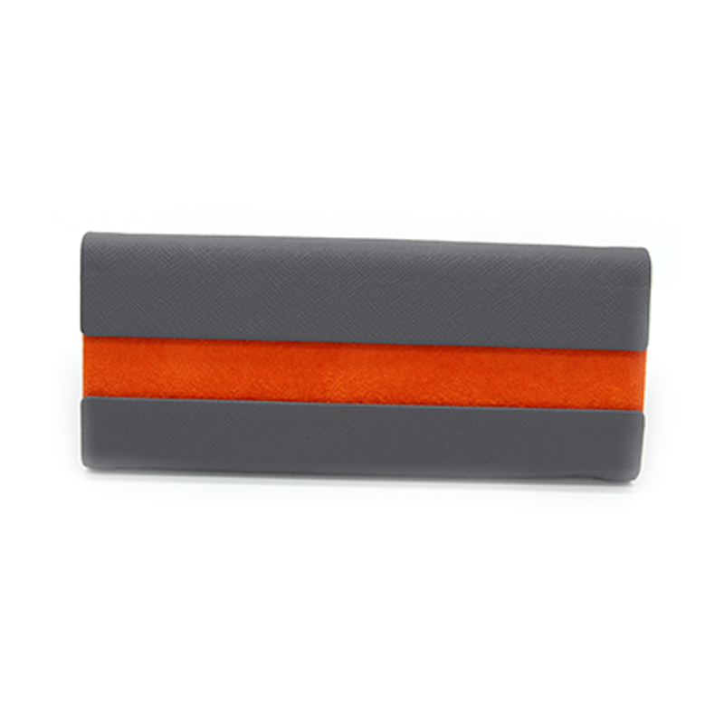 2W53H Unisex leather foldable Eyewear Case For Sunglasses & Frames (8)