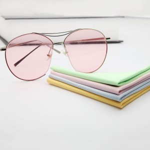 sample for Beautiful Microfiber Cleaning Cloth for Optical Glasses