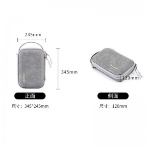 J09 data cable computer cable charger USB 3C digital accessory storage bag