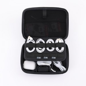 J05 Factory Customized EVA Headphone Charging Cable Storage Bag Computer Storage Bag