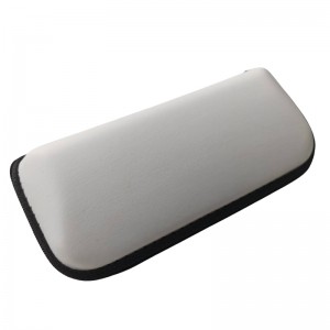 TY114 white zipper EVA eyewear case factory custom size logo colour
