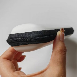 TY114 white zipper EVA eyewear case factory custom size logo colour