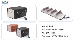 2/3/4/5/6 Folding Handmade Eyewear Case Travel Eyewear Case Eyewear Storage Case