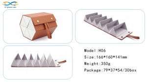 2/3/4/5/6 Folding Handmade Eyewear Case Travel Eyewear Case Eyewear Storage Case