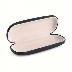 Custom-made eco-friendly PU eyeglass cases from a manufacturer, available in 130 models
