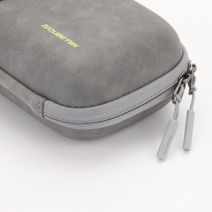 J11 travel cable organiser travel case for electronics leather electronics organizer