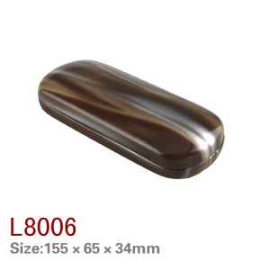 Custom-made eco-friendly PU eyeglass cases from a manufacturer, available in 130 models