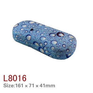 L8014/8015/8016/8017 iron eyewear case hard eyeglasses case pu leather eyeglasses case
