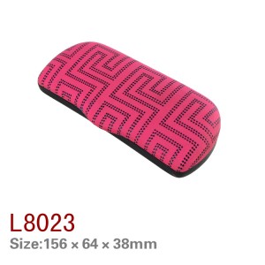 iron eyewear case hard eyeglasses case pu leather sunglasses case