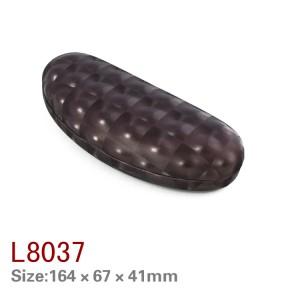 L8030-2/L8033/L8035-1/L8036/L8037/leather iron hard eyewear case optical glasses case