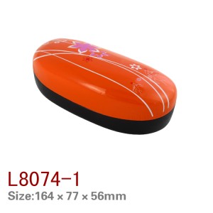 L8067/8068/8069/8074 Custom iron eyewear case 15 years factory OEM/ODM