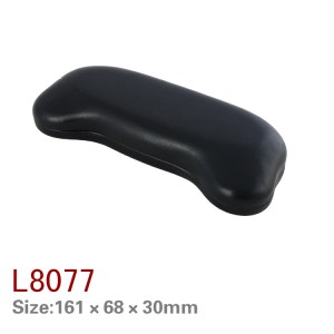 L8076-8081 custom iron hard pu leather eyewear case factory