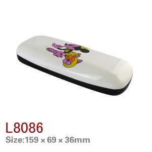 L8082-8089 factory custom colour size LOGO pu leather sunglasses case