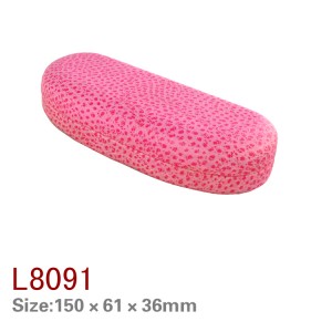 L8090-8093 Factory customized iron eyewear case brand eyewear case OEM/ODM sunglasses case