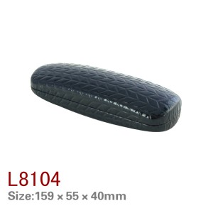 L8101-8106 Iron eyewear case customized LOGO color 15 years factory