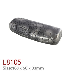 L8101-8106 Iron eyewear case customized LOGO color 15 years factory