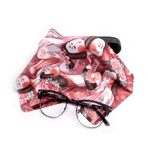 C-014 ODM Factory custom size color Microfiber Cleaning Cloths for Glasses