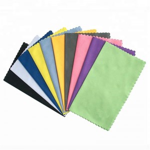 XY01 Factory whosle custom size color Microfiber Cleaning Cloths for Glasses