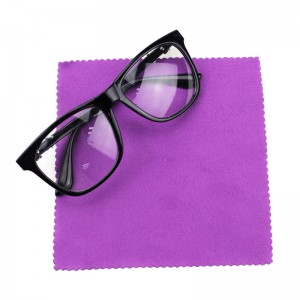 XY01 Factory whosle custom size color Microfiber Cleaning Cloths for Glasses