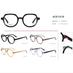 eyewear factory Customised plate acetate glasses sunglasses eyeglasses