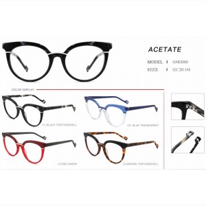 OAB3058/3059/3060/3061/3062 Acetate glasses Plate optical eyewear Optical eyeglasses