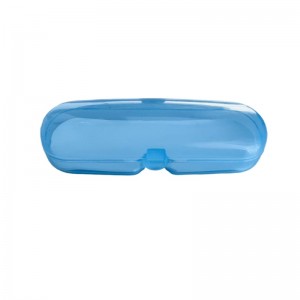 Customized Eco-friendly Plastic Eyewear Cases Transparent Eyeglasses Case