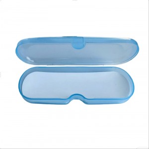 Customized Eco-friendly Plastic Eyewear Cases Transparent Eyeglasses Case