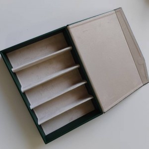 T13 Eyewear case 5 pairs glasses storage case leather glasses case manufacturer custom size