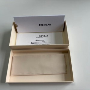 Paper Boxes with Lid and Base Custom Eyewear Cases Paper Packaging Eyewear Cases Custom Sizes, Colors, and Logos
