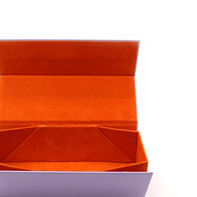 W03 Custom size color large hand folding glasses case rectangular eyewear Case – Xinghong detail pictures