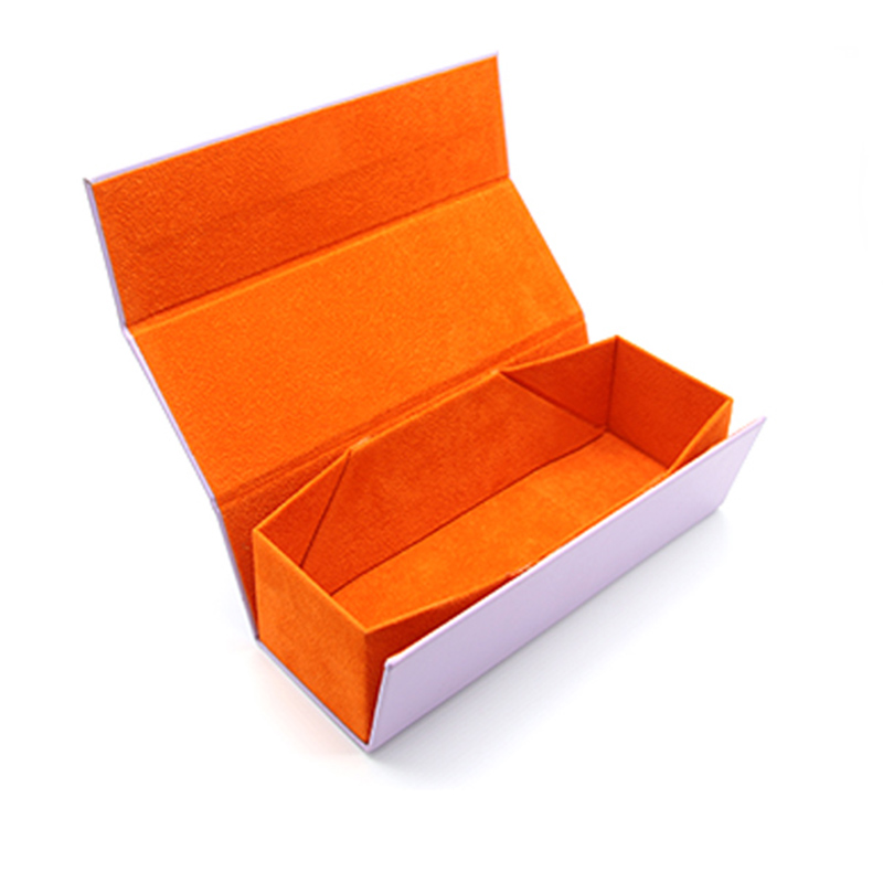 W03 Custom size color large hand folding glasses case rectangular eyewear Case – Xinghong detail pictures