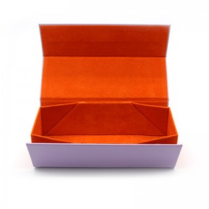 W03 Custom size color large hand folding glasses case rectangular eyewear Case
