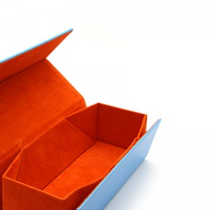 W03 Custom size color large hand folding glasses case rectangular eyewear Case