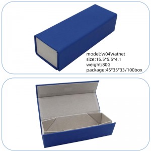 Ultra-Thin Foldable Sunglasses Case – Magnetic Folding Glasses Case with Suede Lining, Hard Shell Protection