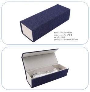 Ultra-Thin Foldable Sunglasses Case – Magnetic Folding Glasses Case with Suede Lining, Hard Shell Protection