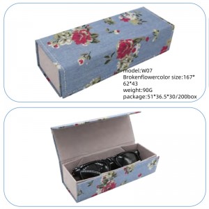 Ultra-Thin Foldable Sunglasses Case – Magnetic Folding Glasses Case with Suede Lining, Hard Shell Protection