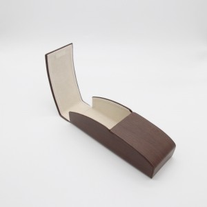 W52 Unisex Faux Leather Foldaway Slim Eyewear Case