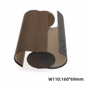 Custom 2-Slot Pu Leather Eyewear Storage Case Travel Glasses Case
