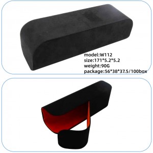 Handmade Iron-Reinforced PU Eyewear Case – W101/W105/W112