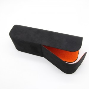 W112 Factory Custom Handmade large eyewear case from velvet microfiber cloth
