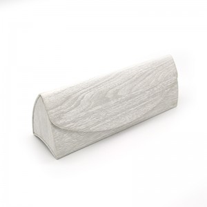 W115 Handmade Triangle sunglasses case with logo Optical Case Supplier