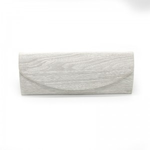 W115 Handmade Triangle sunglasses case with logo Optical Case Supplier