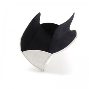 W115 Handmade Triangle sunglasses case with logo Optical Case Supplier