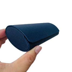 W131 handmade eyewear case iron glasses case hard glasses case factory custom