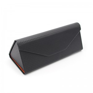 W53 Folding Triangle Magnetic Hard Case Box for Sunglasses for branding design