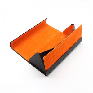 W53H Unisex leather foldable Eyewear Case For Sunglasses & Frames