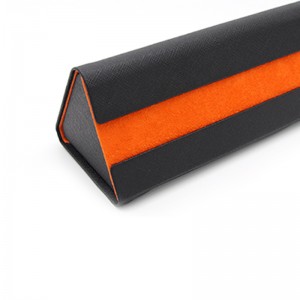 W53H Unisex leather foldable Eyewear Case For Sunglasses & Frames