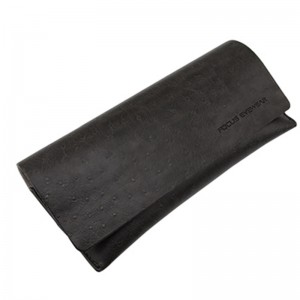 Factory Price China Soft Leather Eyeglasses Spectacle Sunglasses Optical Clamshell  eyewear Cases
